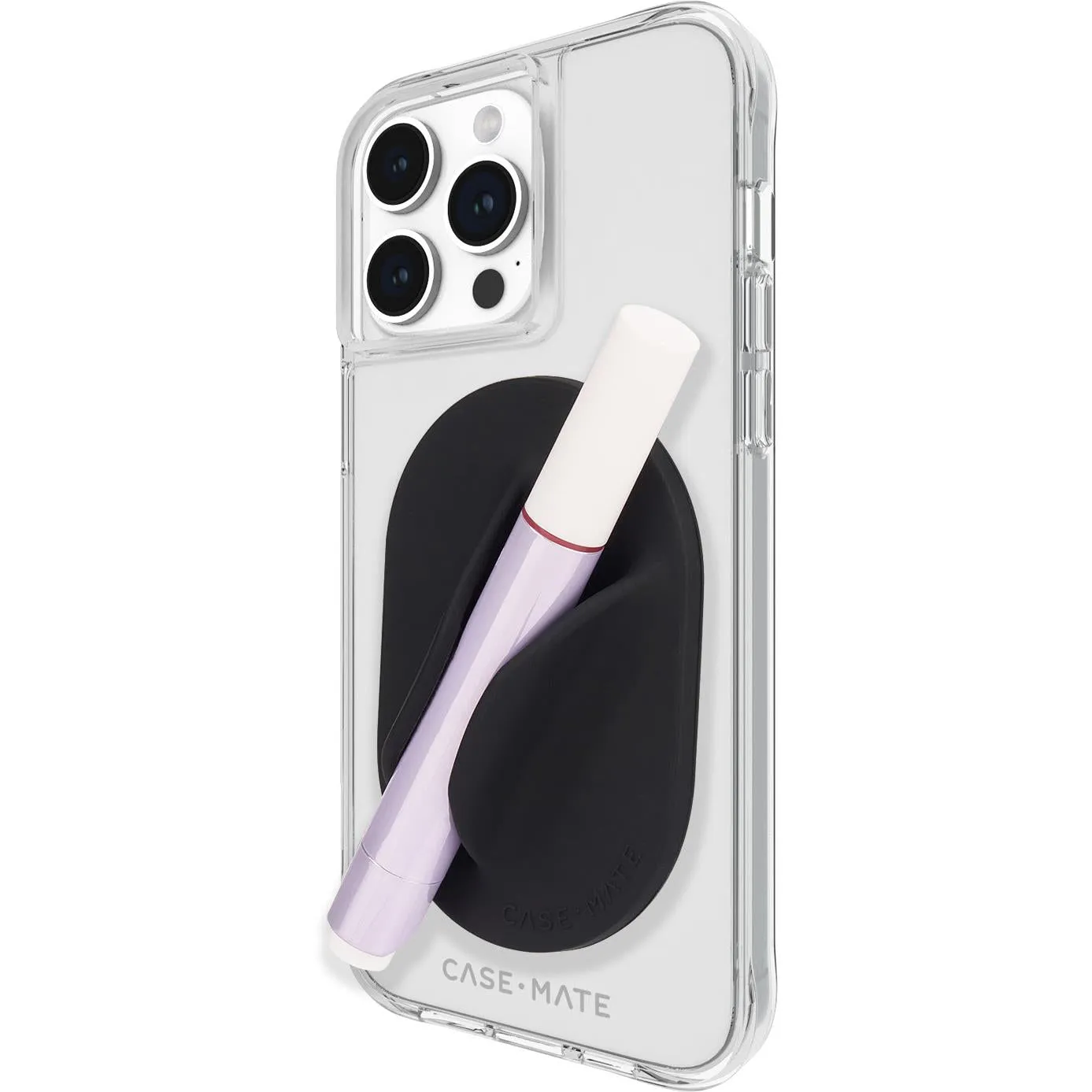 Case-Mate Glossy Magnetic Lip Gloss Holder with MagSafe (Midnight)