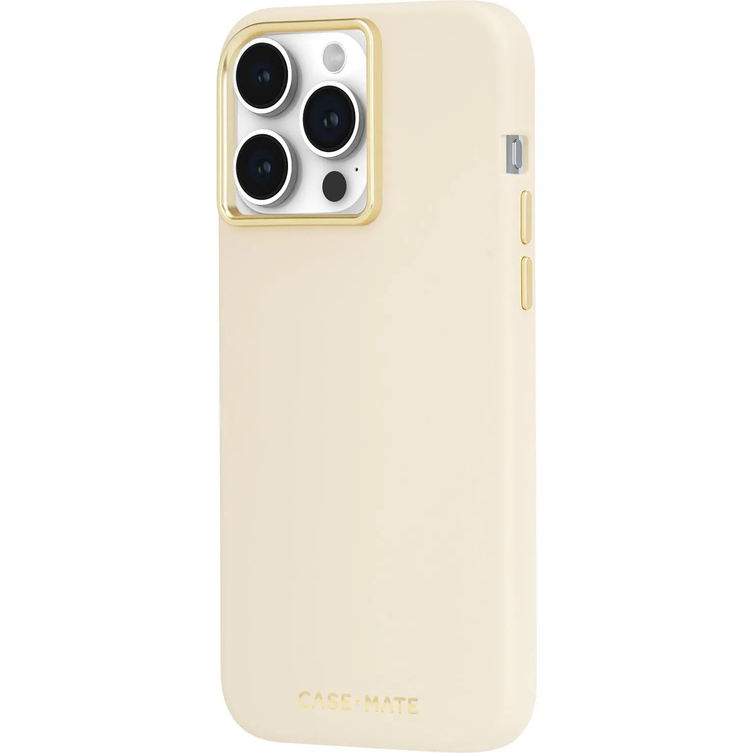 Case-Mate Silicone MagSafe Case for iPhone 15 Pro Max (Beige)