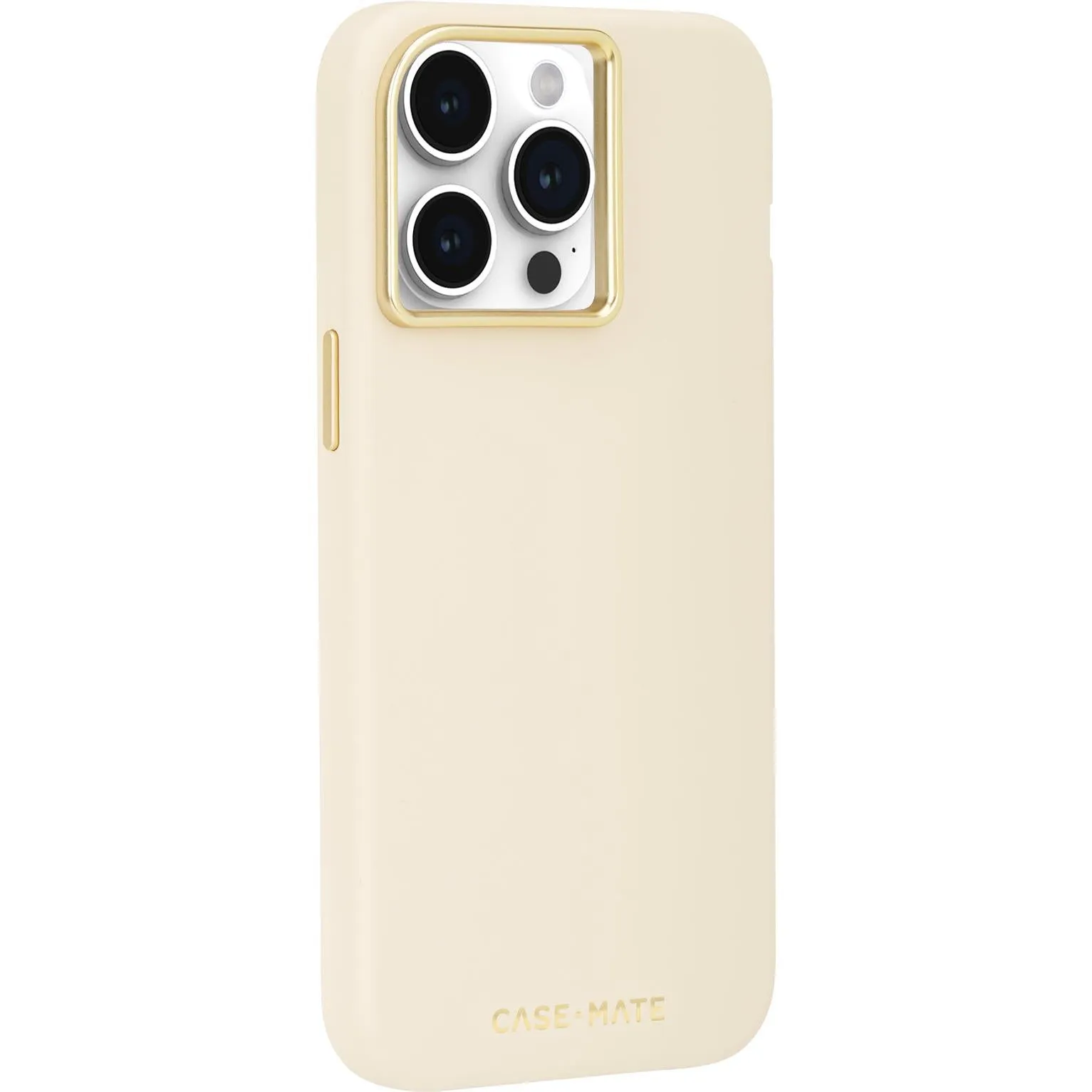 Case-Mate Silicone MagSafe Case for iPhone 15 Pro Max (Beige)