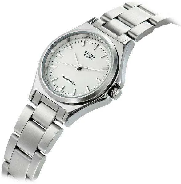 Casio LTP-1130A-7A Silver Stainless Steel Watch for Women