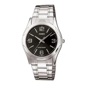 Casio MTP-1275D-1A2DF Silver Stainless Steel Strap Watch for Men