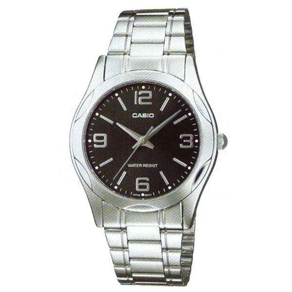 Casio MTP-1275D-1A2DF Silver Stainless Steel Strap Watch for Men