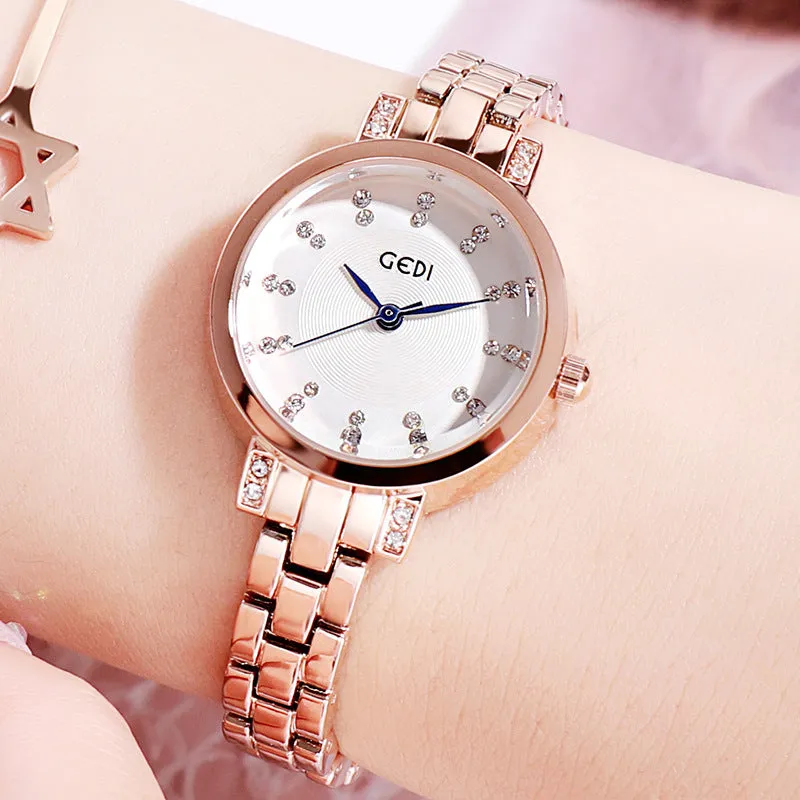 Casual Diamond Scale Women's Watch