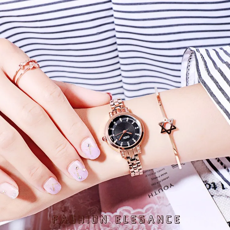 Casual Diamond Scale Women's Watch