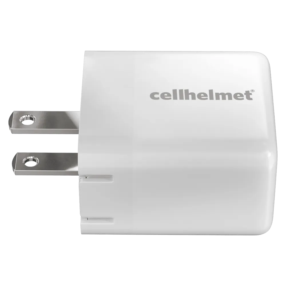 Cellhelmet USB A and USB C Dual Wall Charger 20W PD by Cellhelmet