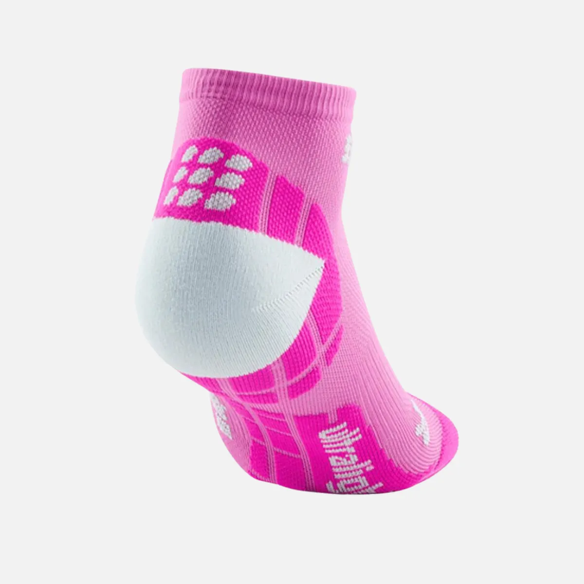 Cep Ultralight Compression Low-cut Women's Socks -Pink/Grey