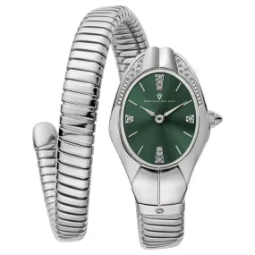 Christian Van Sant Women's Naga Green Dial Watch - CV0885 by Balec Group