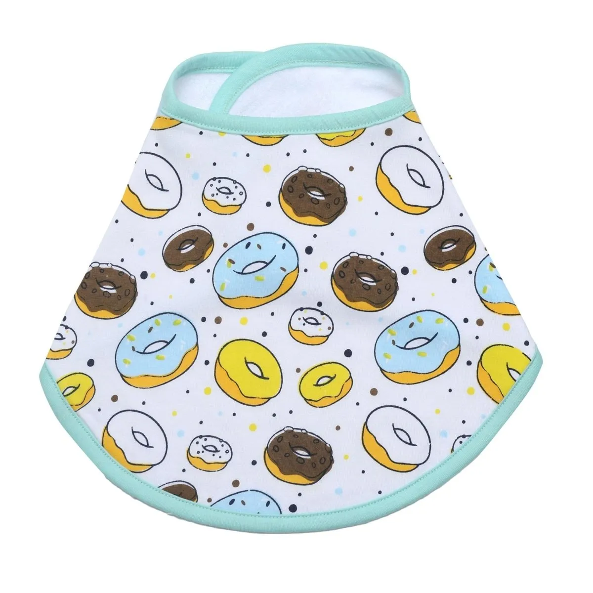 Combo of Meow Meow, Magical Unicorn, Sweet like a Doughnut and My Smoothie Feeding Bibs- (Pack of 4)