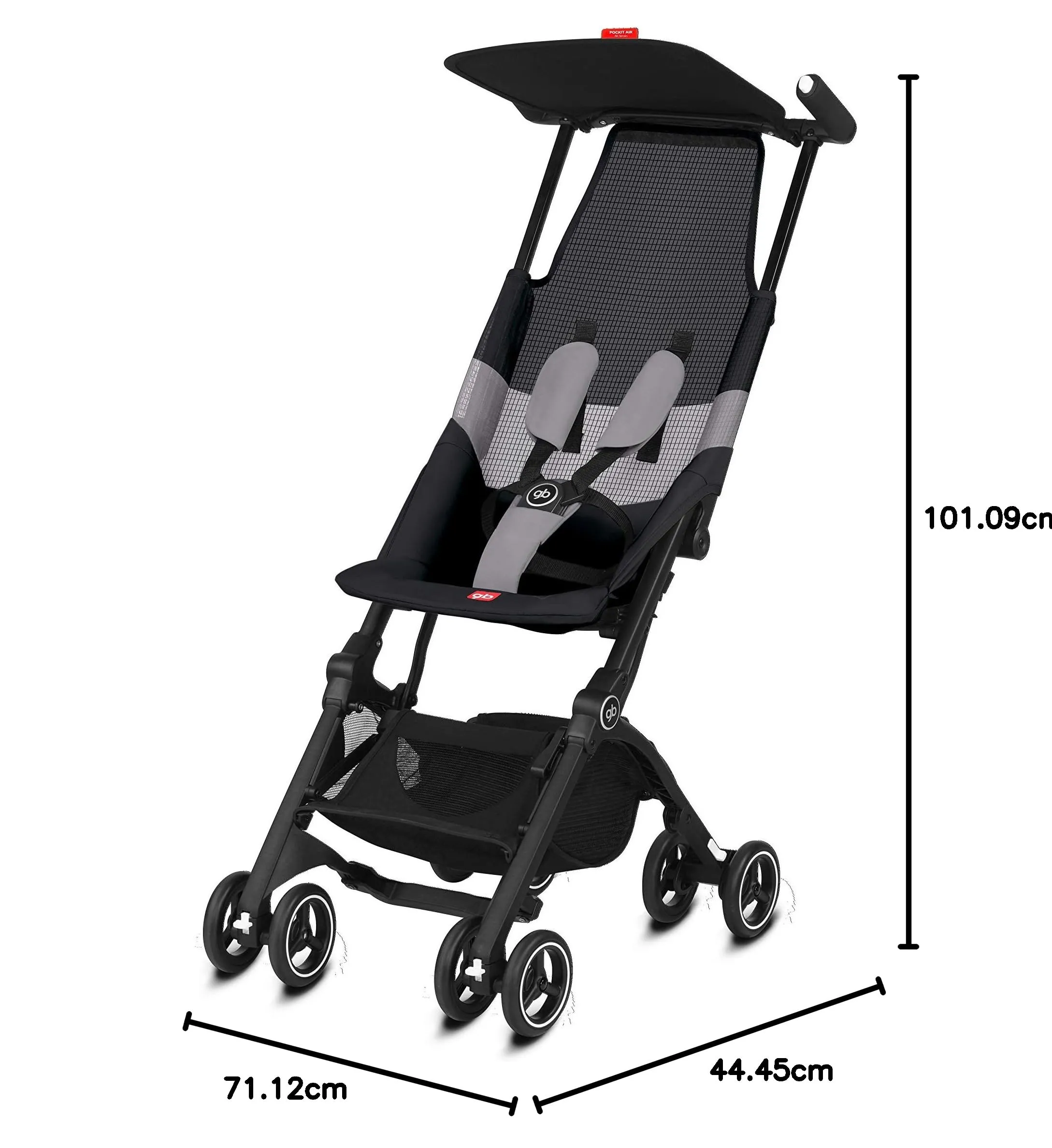 Compact Lightweight Travel Stroller.