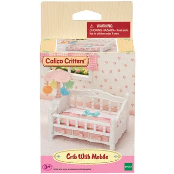 Crib With Mobile | Calico Critters