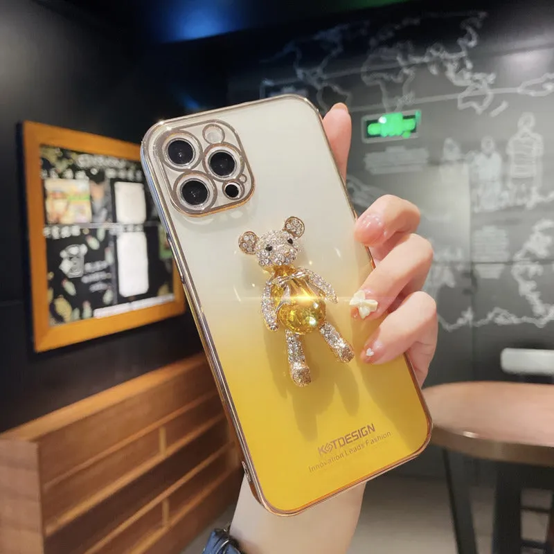 Crystal Bear iPhone Case