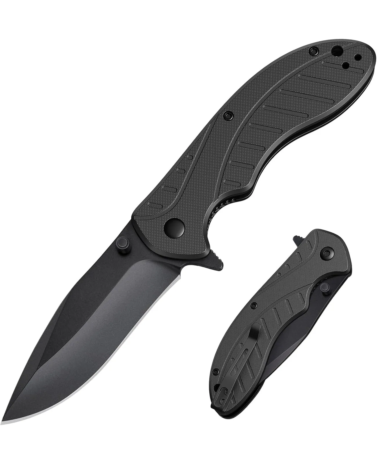 CVLIFE 2.99'' G10 Handle Pocket Folding Knife for Men & Women