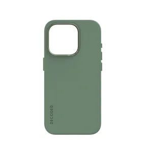 Decoded - iPhone 15 Pro MagSafe Antimicrobial Silicone Case (D24IPO15PBCS9SF) - Sage Leaf