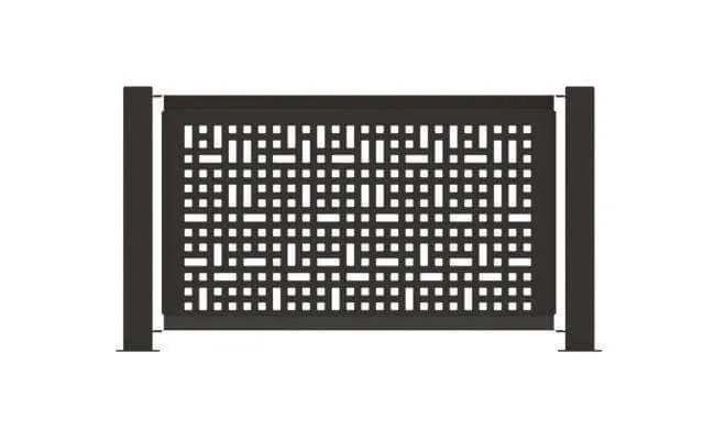 Decorative Event Fence Panel - SG Pattern