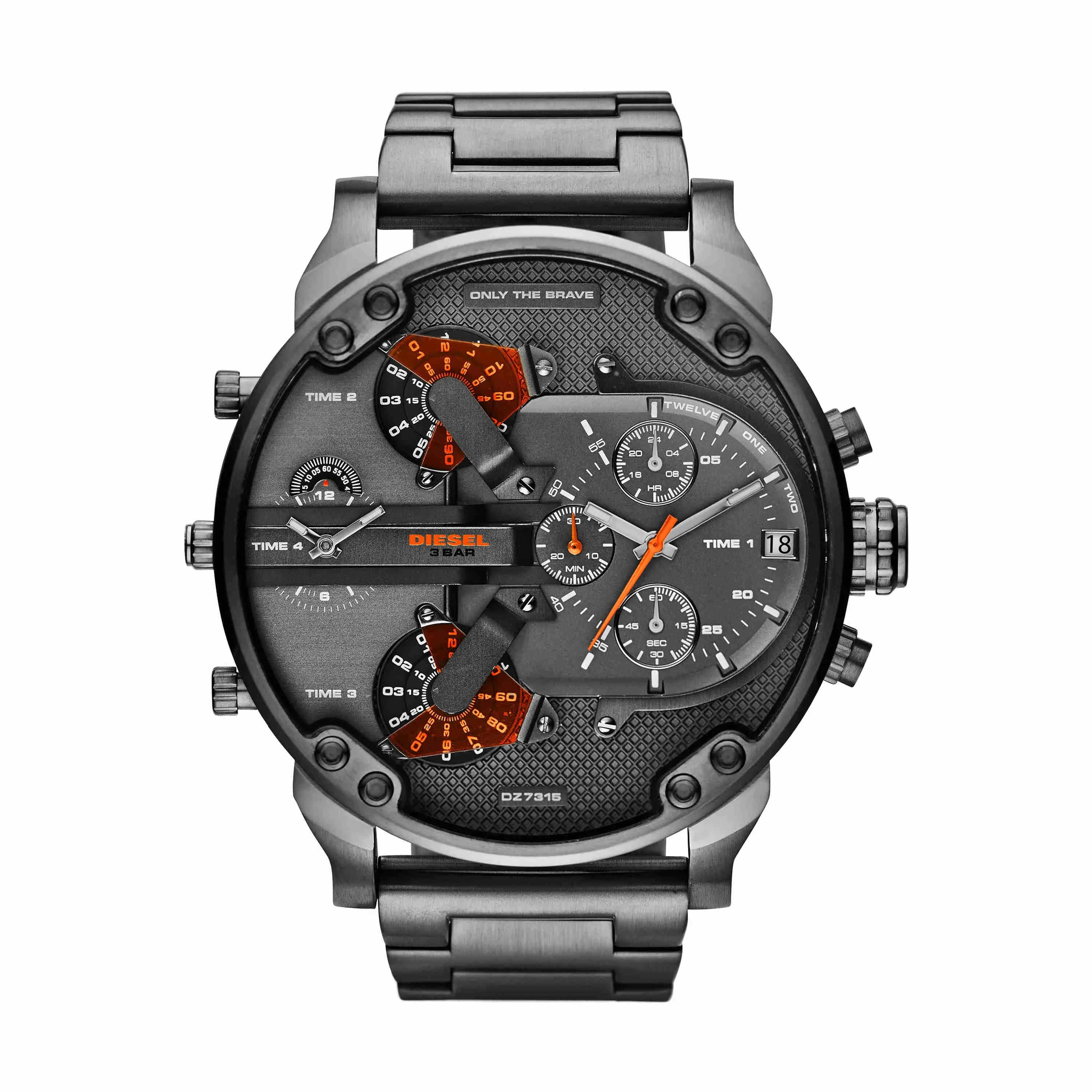 Diesel Mr Daddy 2 Gun-Metal Chronograph Watch DZ7315