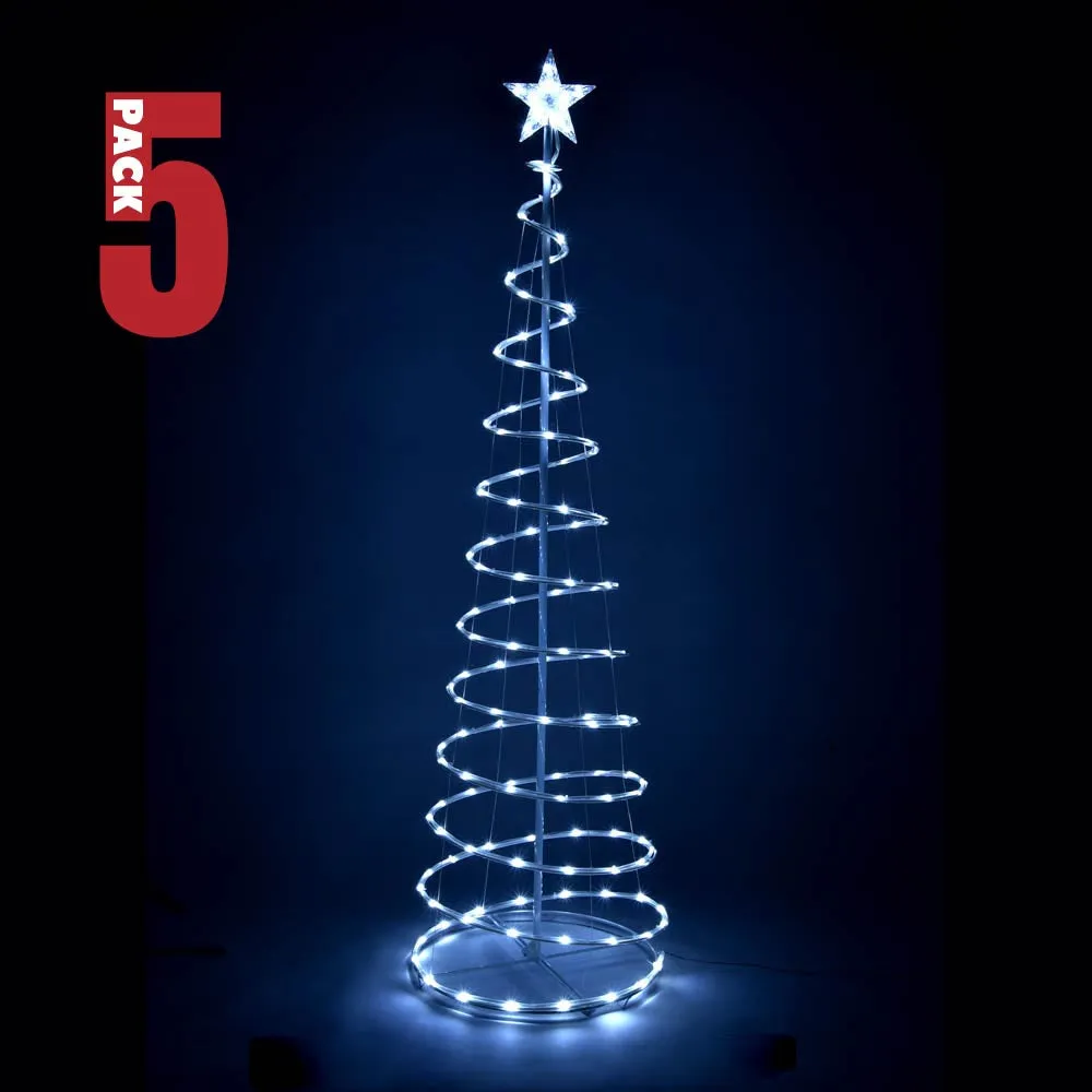 DIY 6' Spiral Christmas Tree USB Powered Indoor & Outdoor