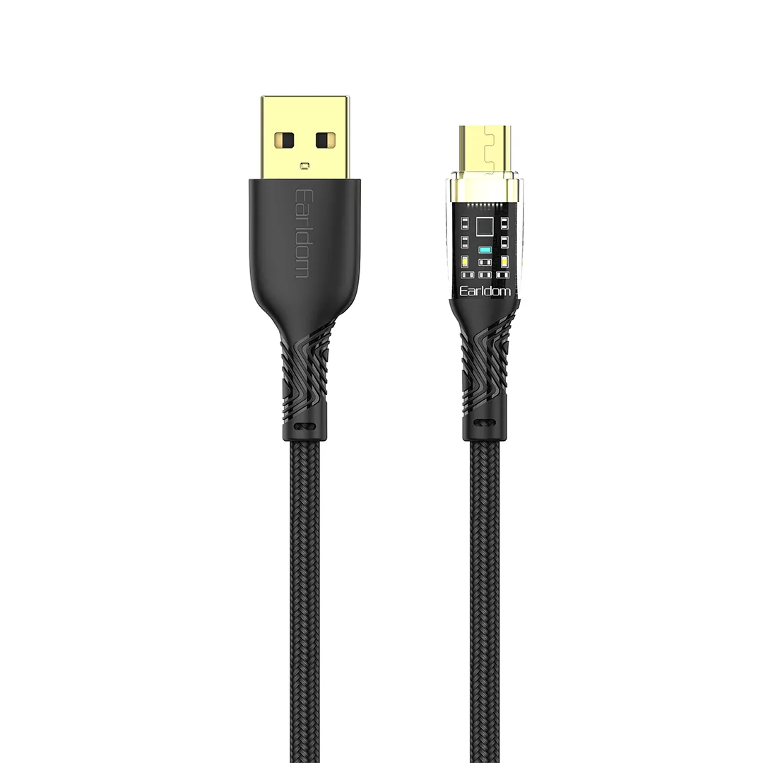 Earldom USB-A to Micro USB Braided Cable (1M)