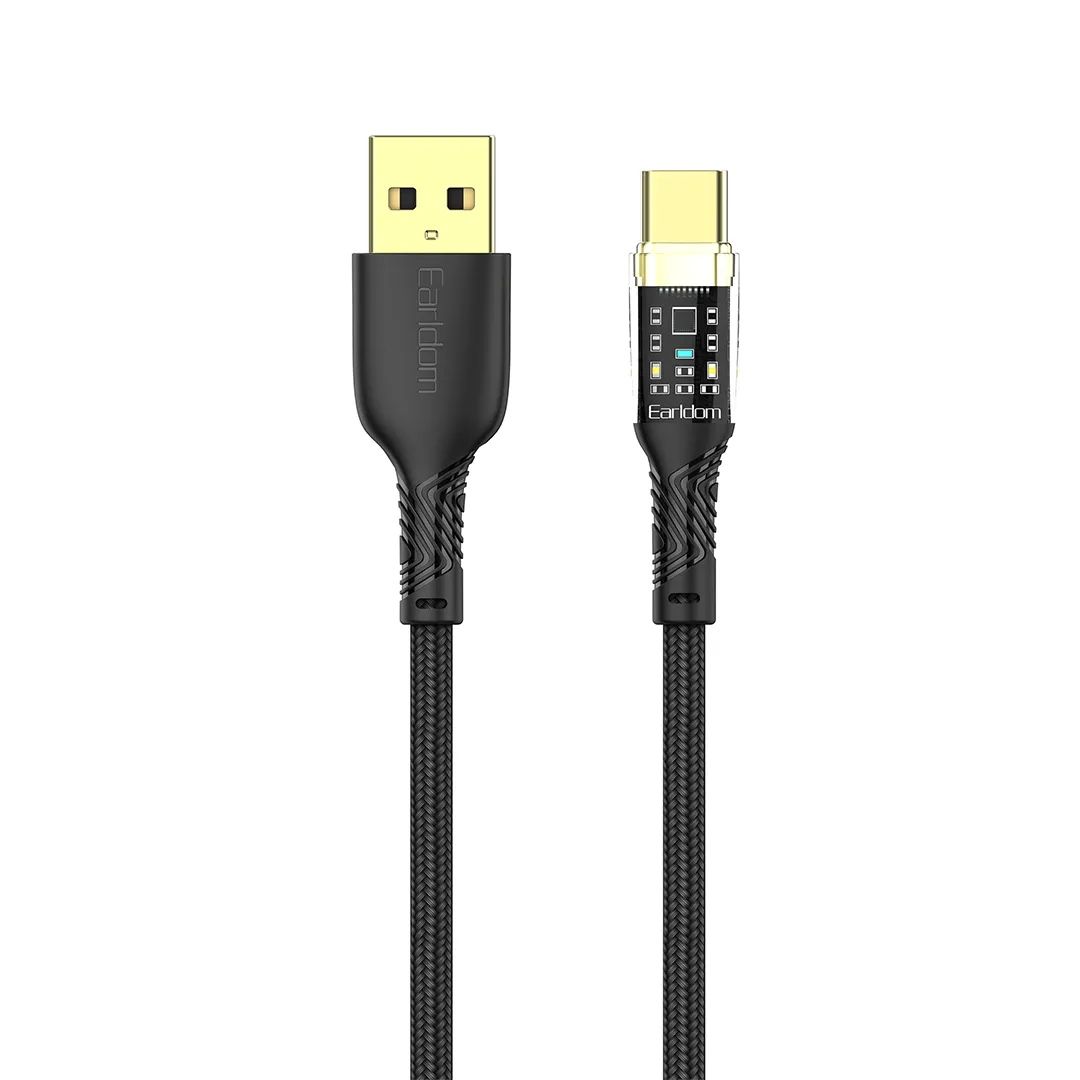 Earldom USB-A to USB-C Braided Cable (1M)