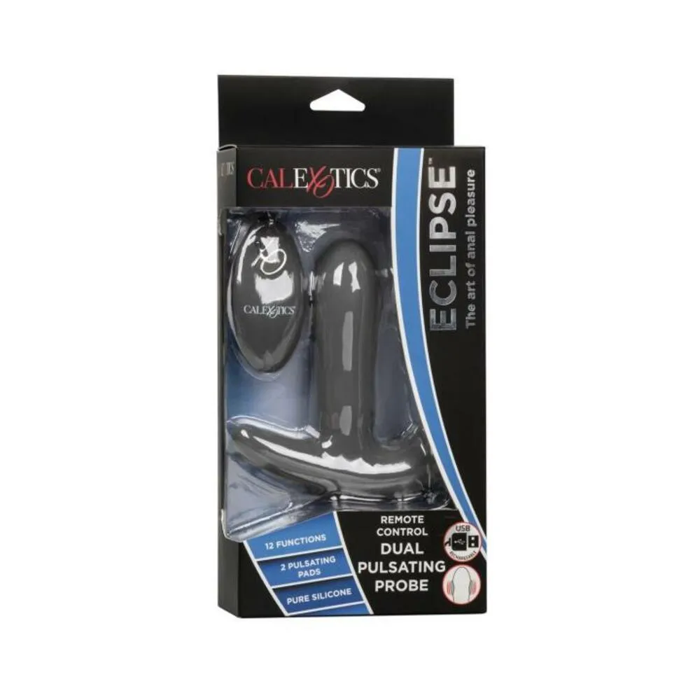 Eclipse Remote Control Dual Pulsating Probe - Black