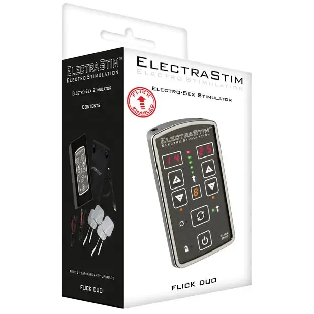 Electrastim Flick Duo Stimulator Pack Em80-e