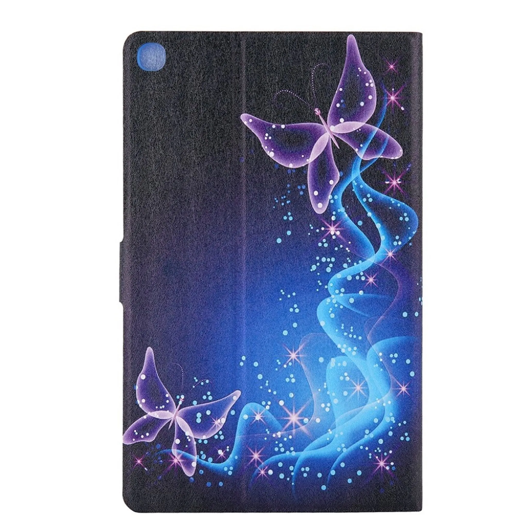 Elegant pattern leather flip case for Samsung Galaxy Tab A7 10.4 (2020) - Magic Butterfly