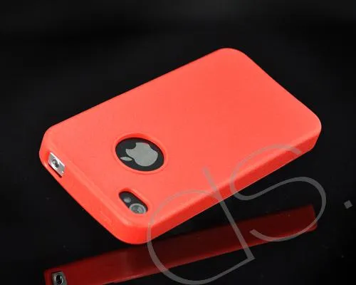 Eternal Series iPhone 4 and 4S Silicone Case - Red