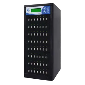 EZ Dupe 1 to 55 USB Duplicator - Flash Media Cloner & Eraser (DoD Compliant) EZDUSB55T