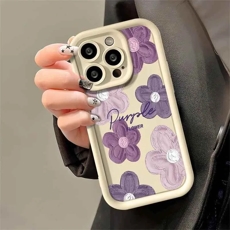 FACPC607 Cute Phone Case For Huawei Honor 50, 90, 20, 9X Pro, X9, X30, Y9 Prime 2019, or Magic 5 Pro - Flower Picture Printed