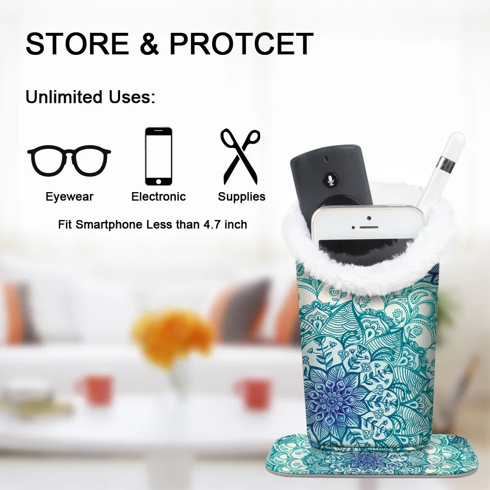 Fintie Plush Lined Eyeglasses Holder with Magnetic Base