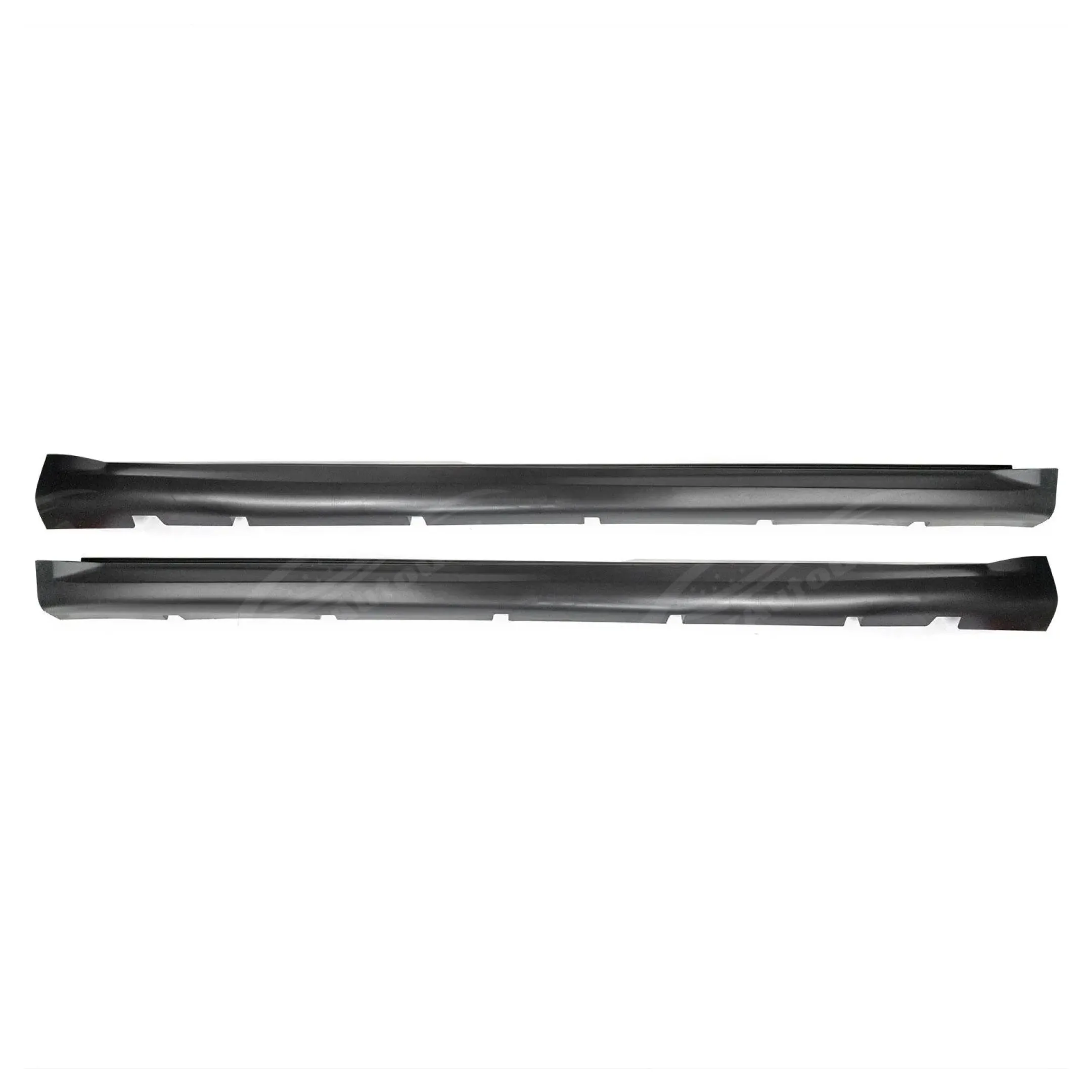 Fit 2011-2025 Dodge Charger SRT Style Matte Black Side Skirts Extension kit