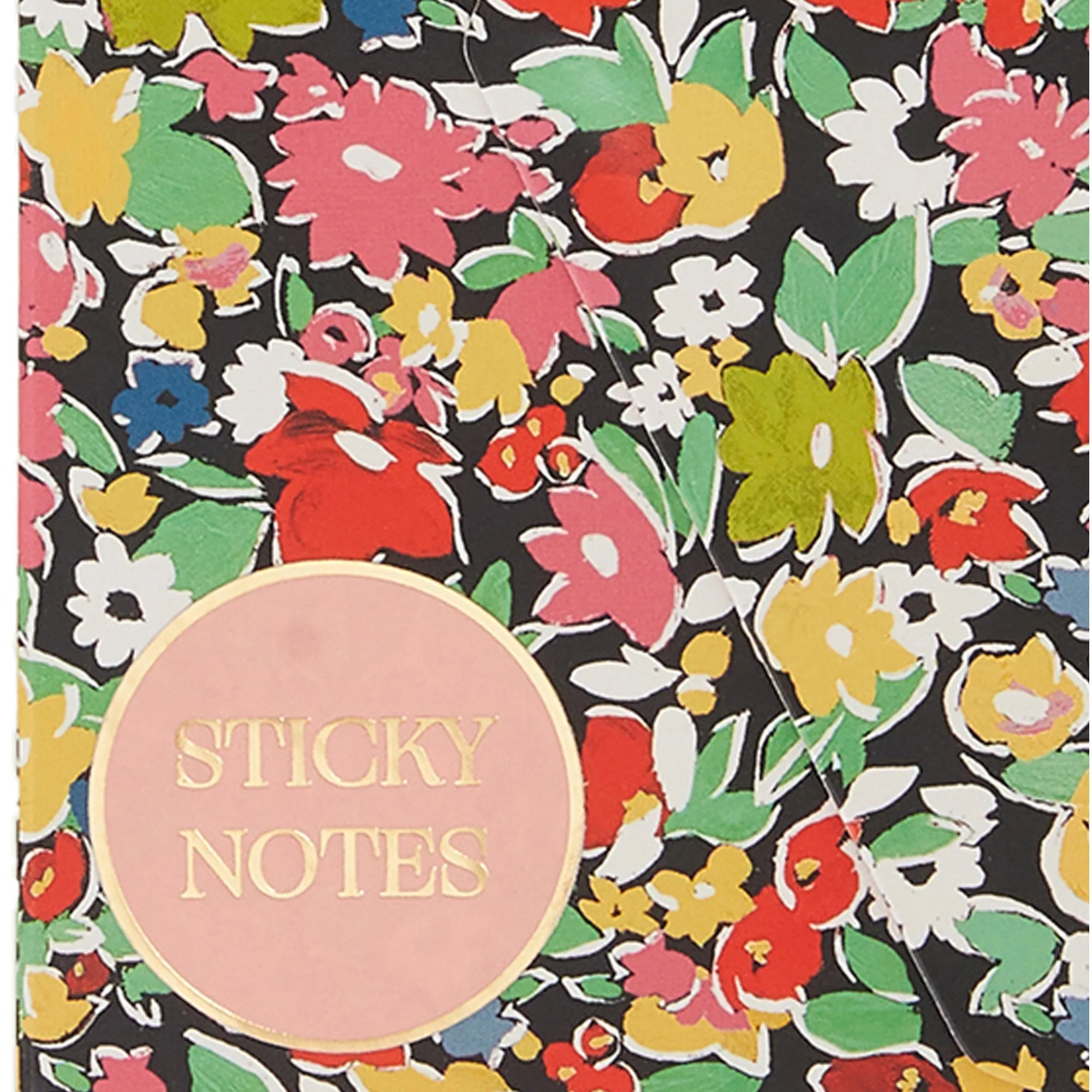 Floral Print Sticky Notes Set