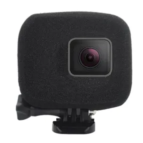 Foam Windshield Housing Case for GoPro HERO7 Black /6 /5(Black)