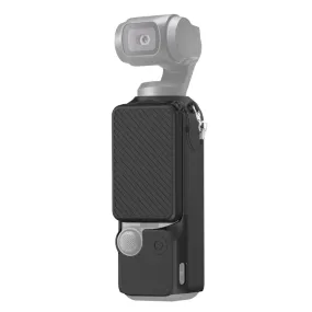 For DJI OSMO Pocket 3 PULUZ  2 in 1 Silicone Cover Case Set with Strap (Black)