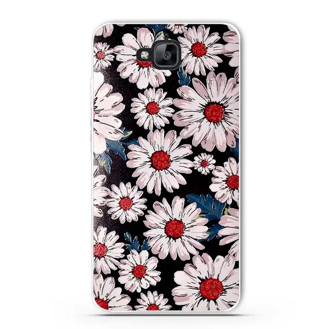 For Huawei Y6 Pro Cases Painted Phone Case For Huawei Honor 4C Pro Y6 Pro Enjoy 5 Honor Holly 2 Plus 5.0 inch Case Painted Cover