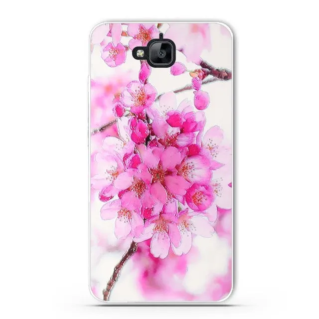 For Huawei Y6 Pro Cases Painted Phone Case For Huawei Honor 4C Pro Y6 Pro Enjoy 5 Honor Holly 2 Plus 5.0 inch Case Painted Cover