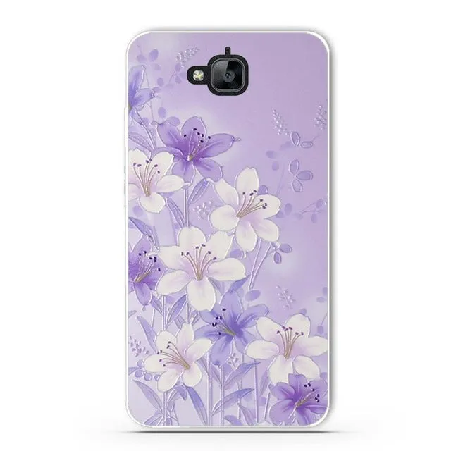 For Huawei Y6 Pro Cases Painted Phone Case For Huawei Honor 4C Pro Y6 Pro Enjoy 5 Honor Holly 2 Plus 5.0 inch Case Painted Cover