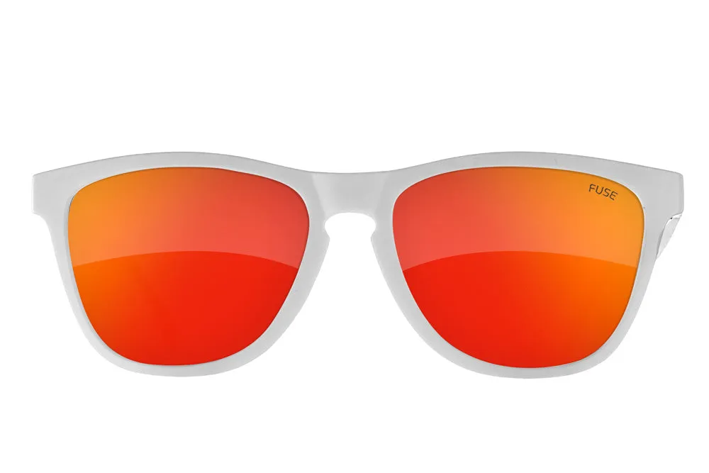 Fuse 3 Rooker Sunglasses | Matte White