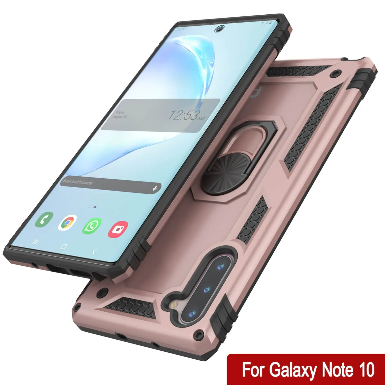 Galaxy Note 10 Punkcase Armor Military Case Rose-Gold