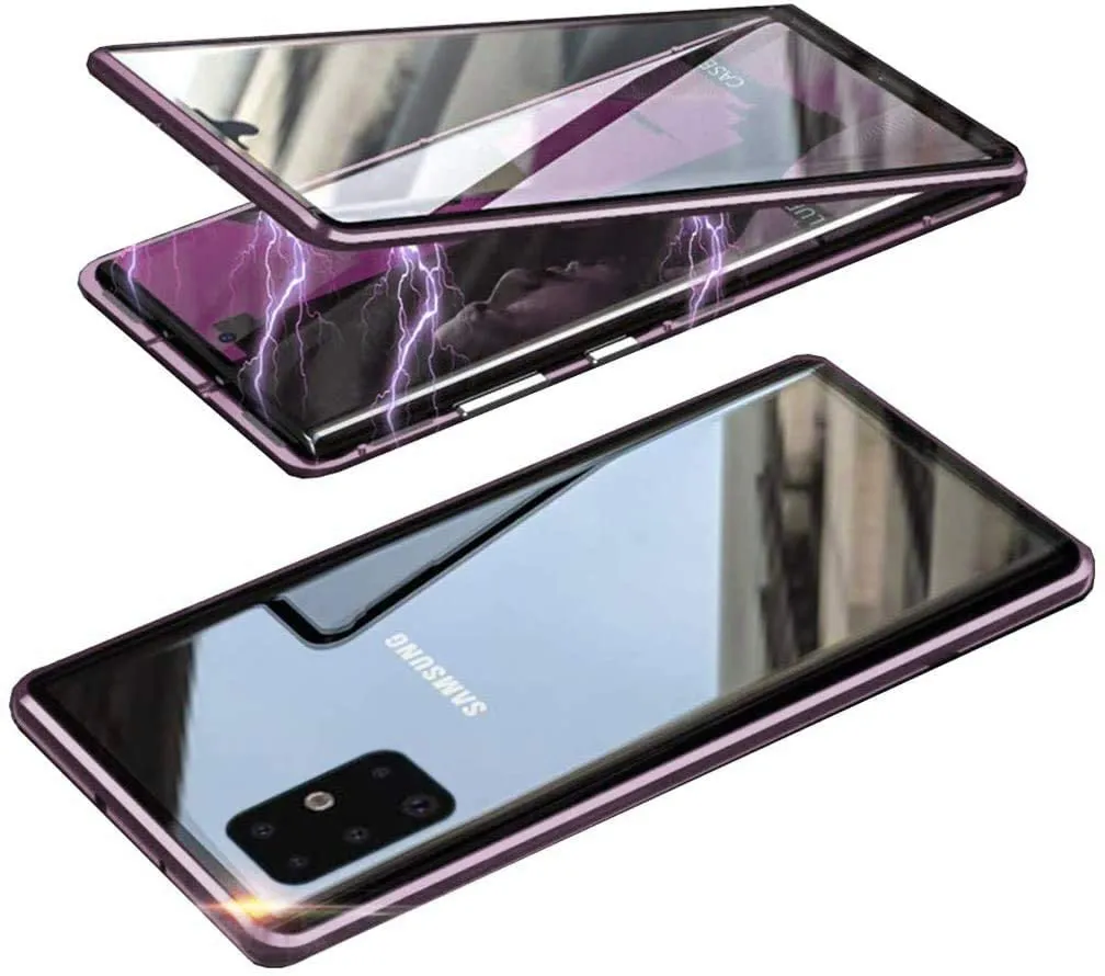 Galaxy S21 Ultra Magnetic Case | S21 Ultra Case With Magnetic Built-in Screen Protector