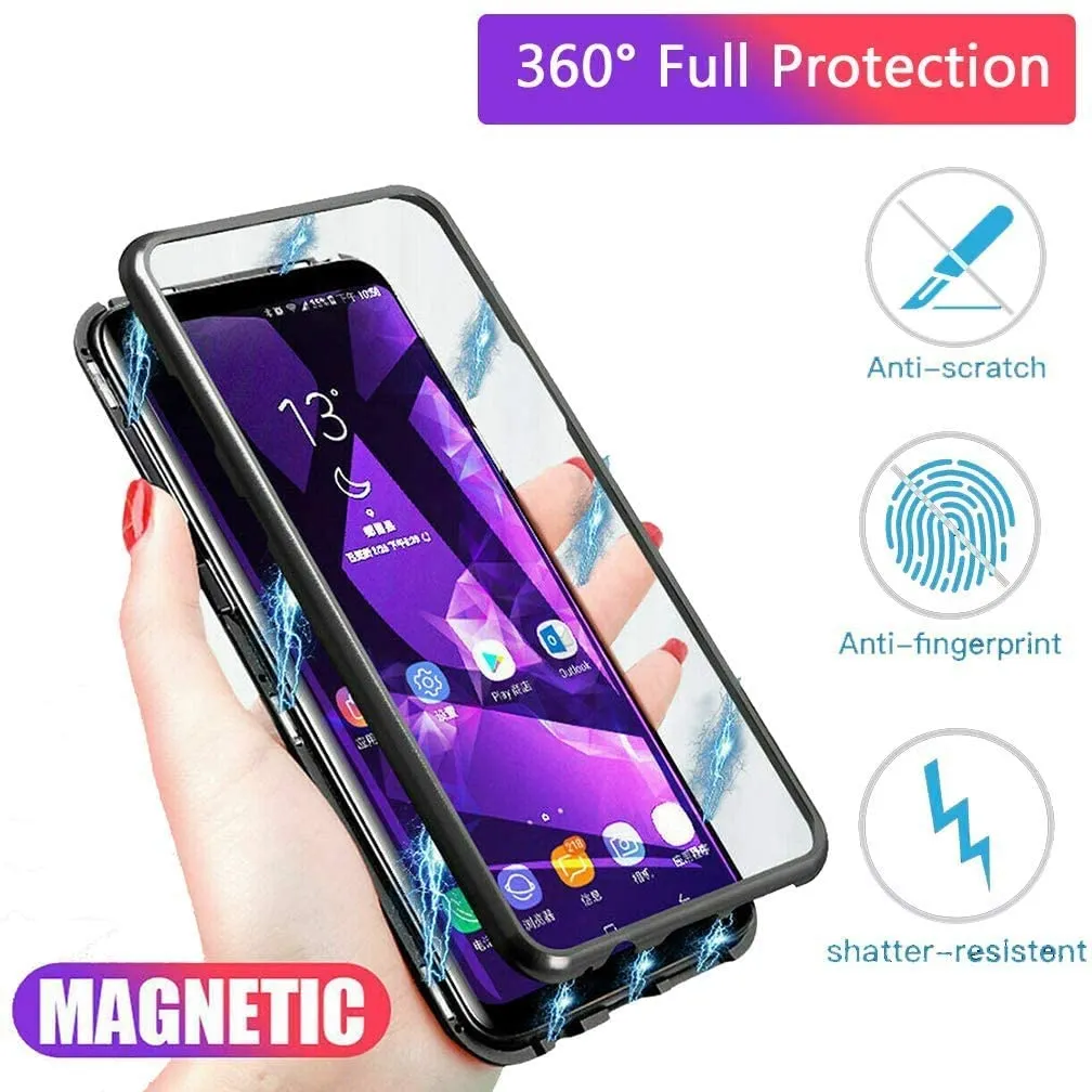 Galaxy S21 Ultra Magnetic Case | S21 Ultra Case With Magnetic Built-in Screen Protector