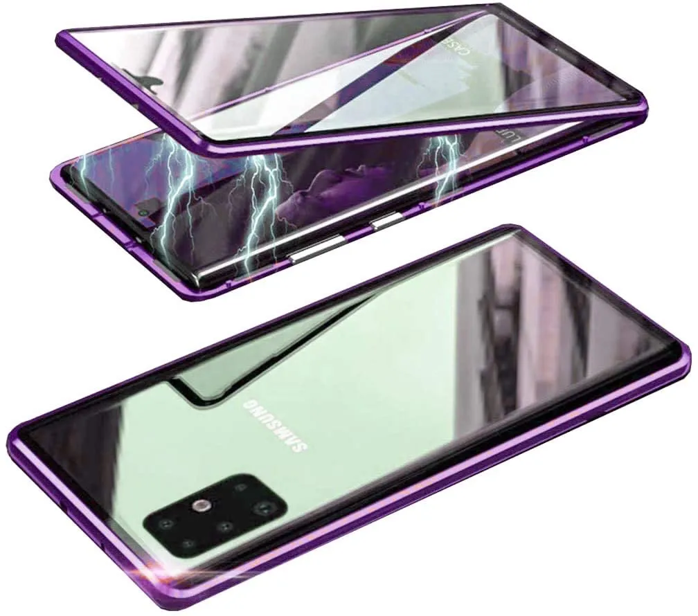 Galaxy S21 Ultra Magnetic Case | S21 Ultra Case With Magnetic Built-in Screen Protector