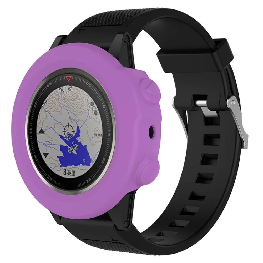 Garmin Fenix 5X / 5X Plus silicone cover - Purple