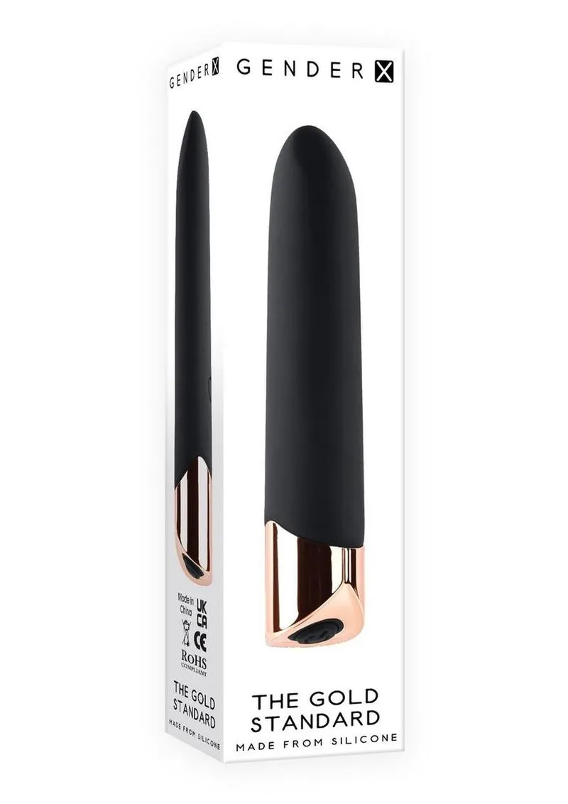 Gender X Gold Standard Rechargeable Silicone Bullet