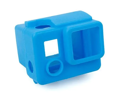 GoPro Silicone Case Cover for Hero 3  / Hero 3 Plus Camera - Blue