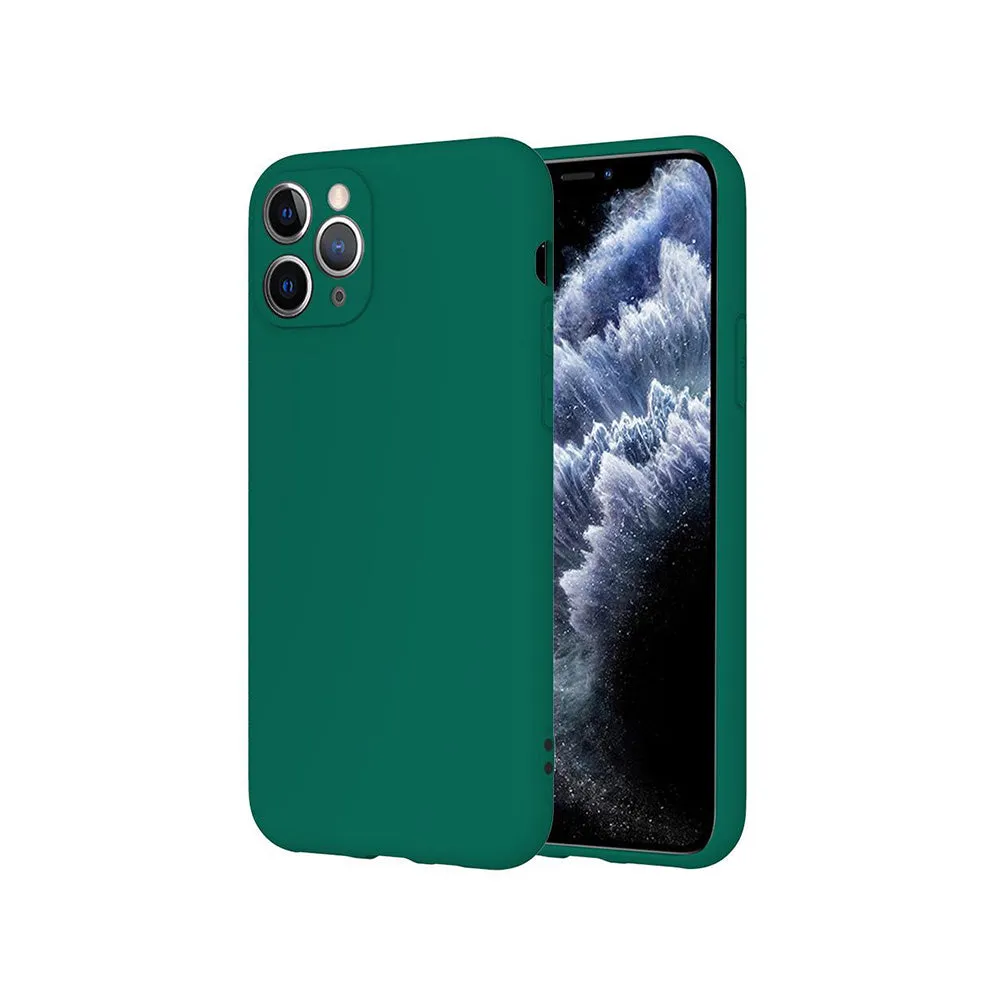 Green Liquor Silicone Case Iphone 12 Pro Max 6.7''