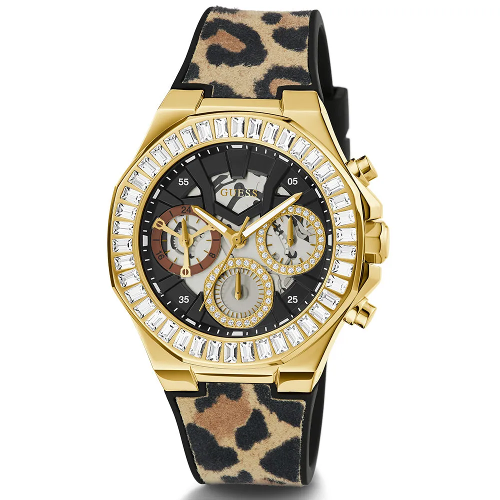 Guess GW0463L1 Leopard Rapture Multi-Function