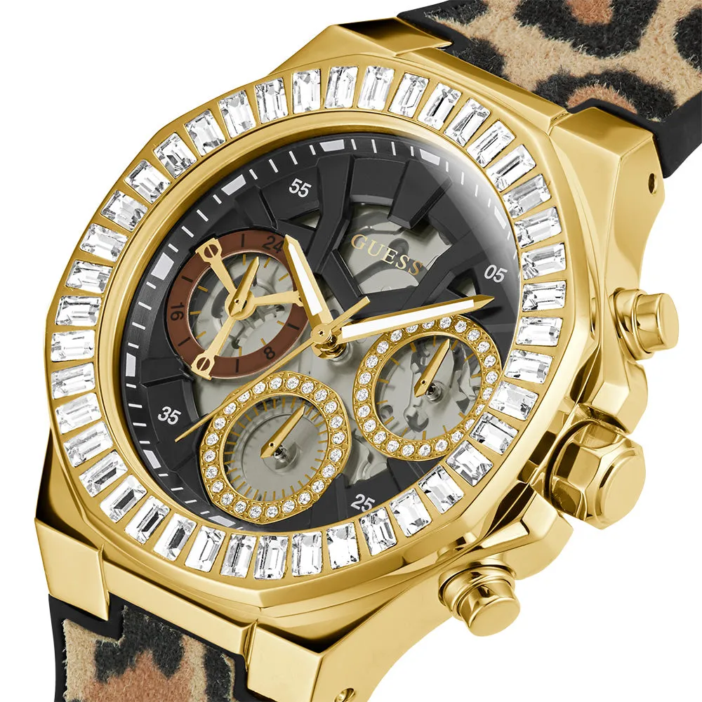 Guess GW0463L1 Leopard Rapture Multi-Function