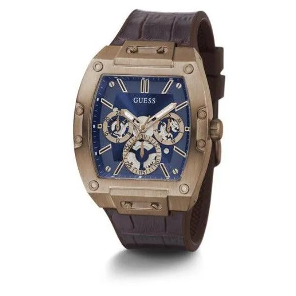 Guess Phoenix Coffee Multi-Function Gents Watch GW0202G2