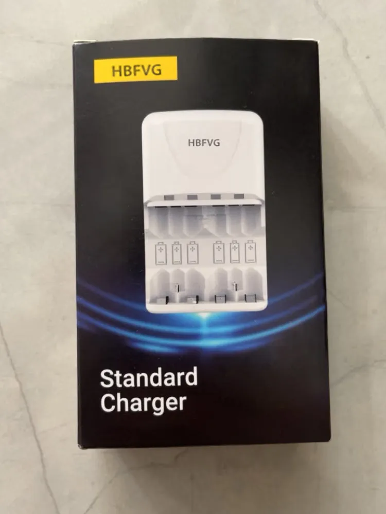 HBFVG Chargers for batteries, Basic Charger for Rechargeable Batteries