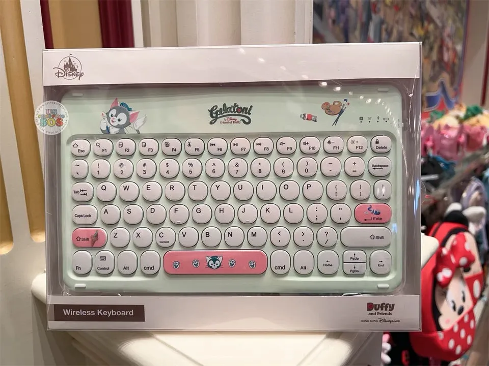 HKDL -  Duffy & Friends x Gelatoni Wireless Keyboard